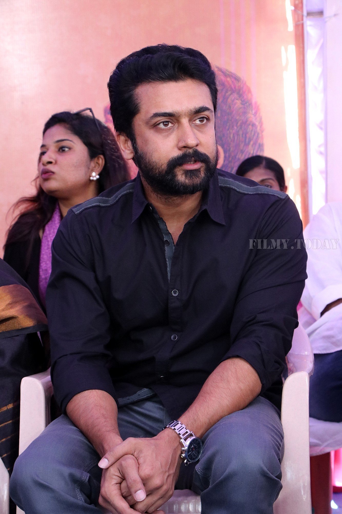 Suriya - Photos: Tamil Film Industry's protest against Sterlite and Cauvery Issue | Picture 1575945