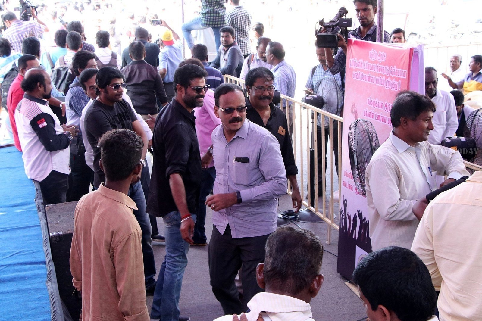 Photos: Tamil Film Industry's protest against Sterlite and Cauvery Issue | Picture 1575898