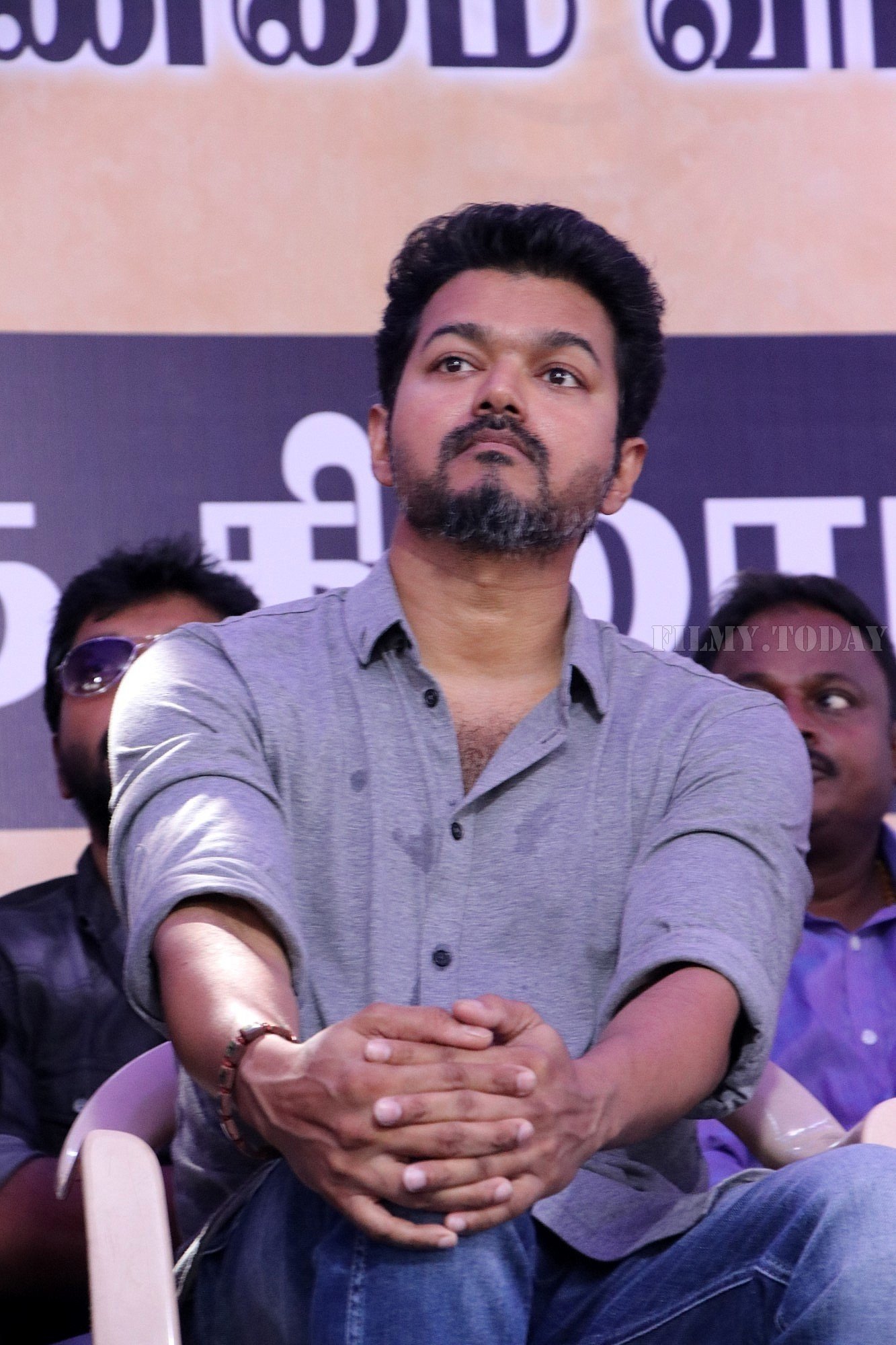 Vijay - Photos: Tamil Film Industry's protest against Sterlite and Cauvery Issue | Picture 1575950