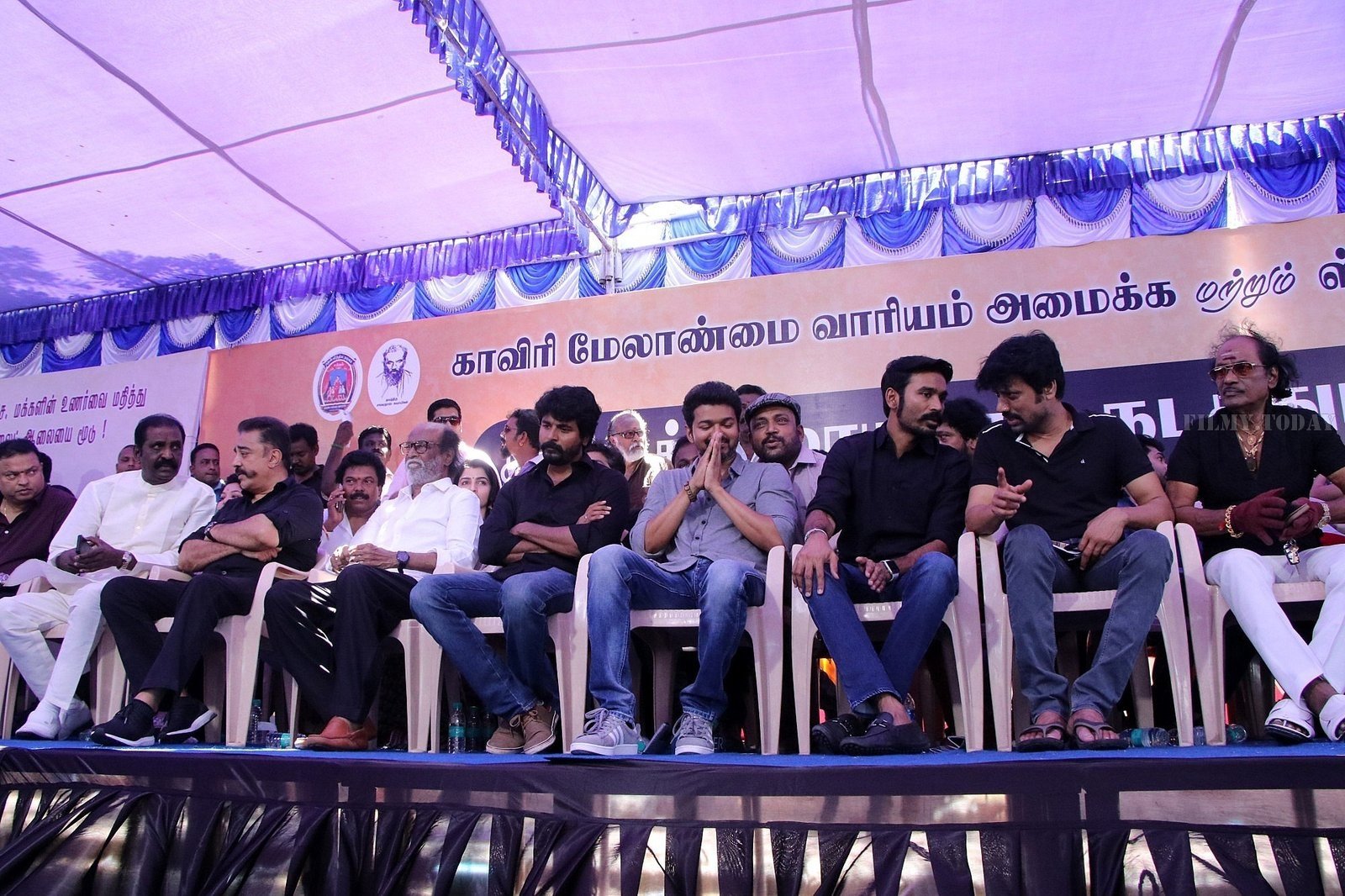 Photos: Tamil Film Industry's protest against Sterlite and Cauvery Issue | Picture 1576067