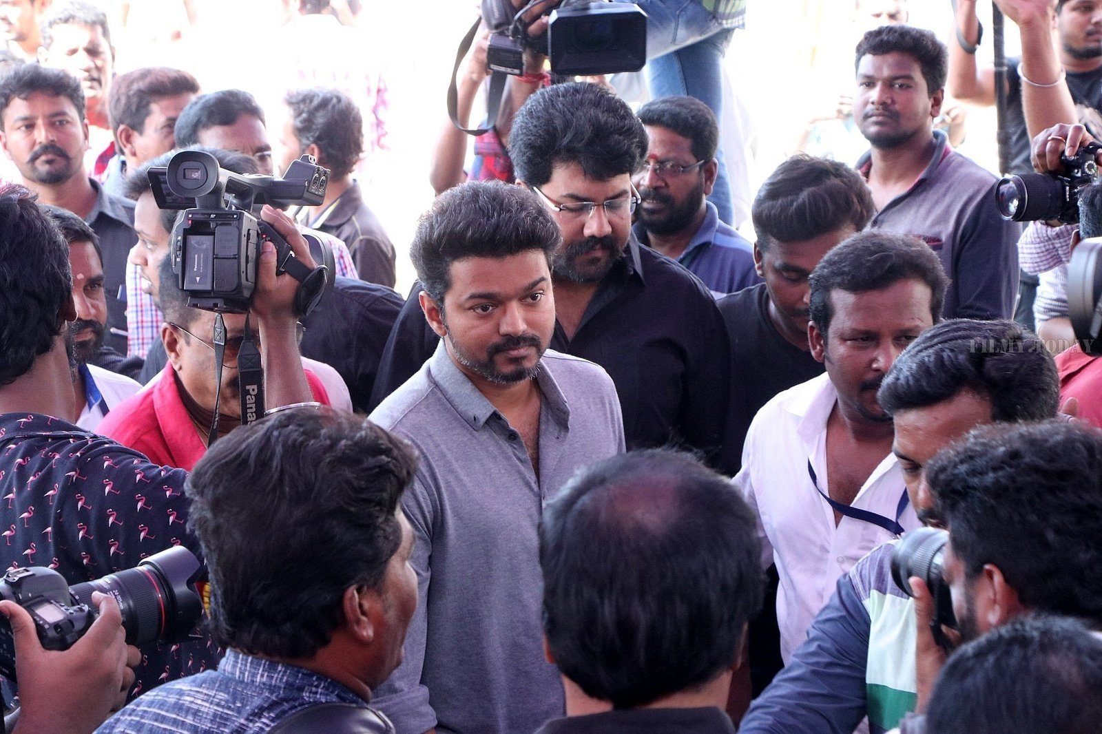 Vijay - Photos: Tamil Film Industry's protest against Sterlite and Cauvery Issue | Picture 1575899