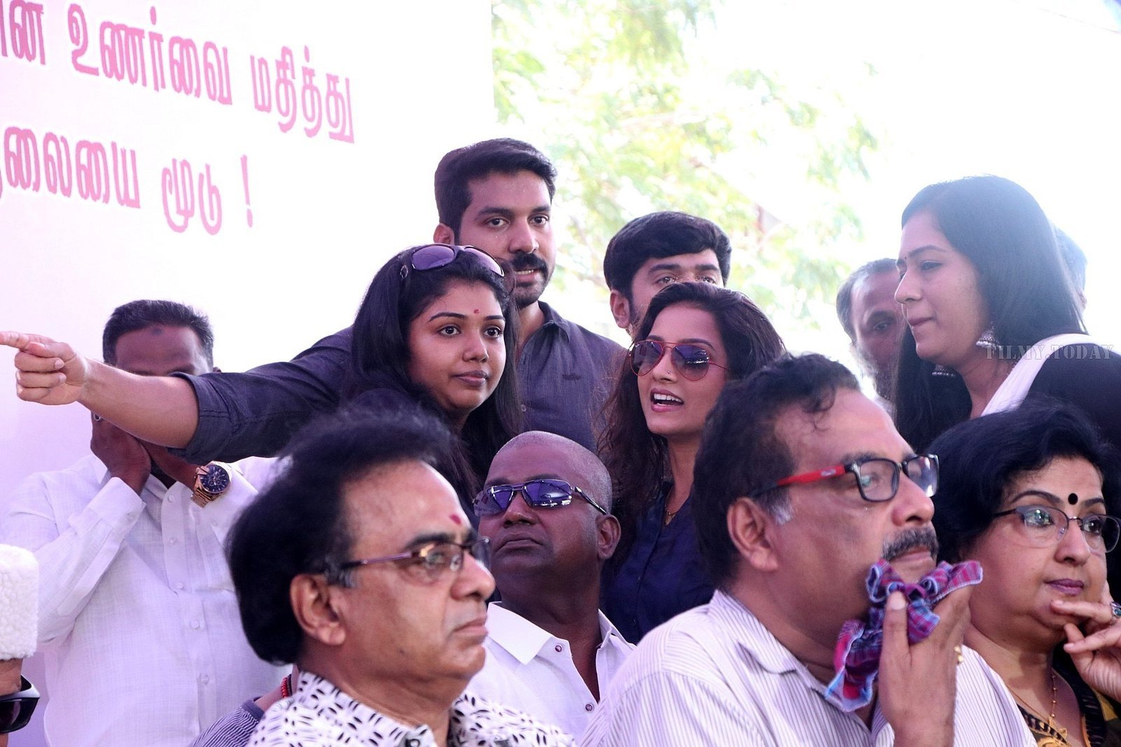 Photos: Tamil Film Industry's protest against Sterlite and Cauvery Issue | Picture 1576003