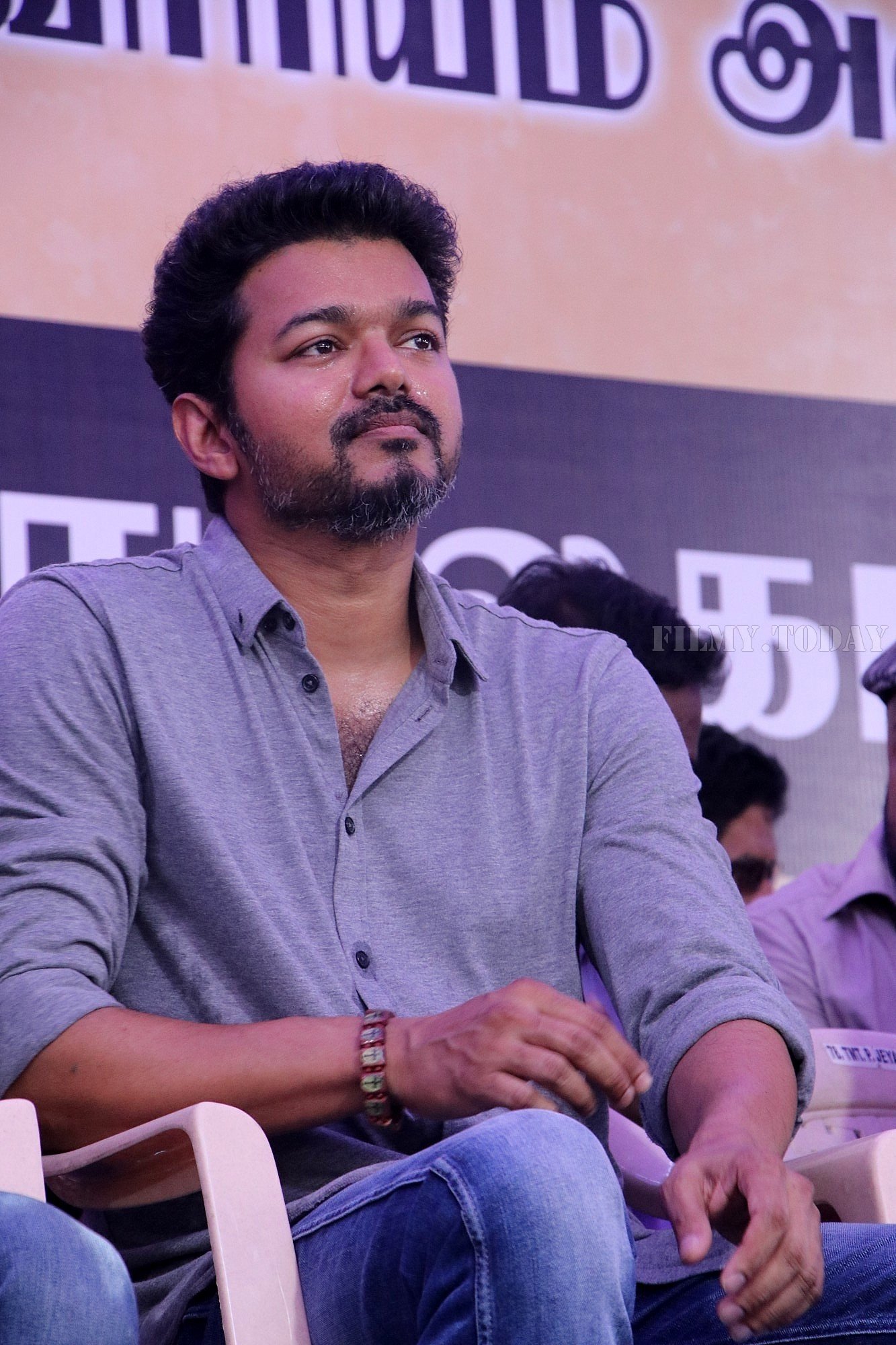 Vijay - Photos: Tamil Film Industry's protest against Sterlite and Cauvery Issue | Picture 1576020