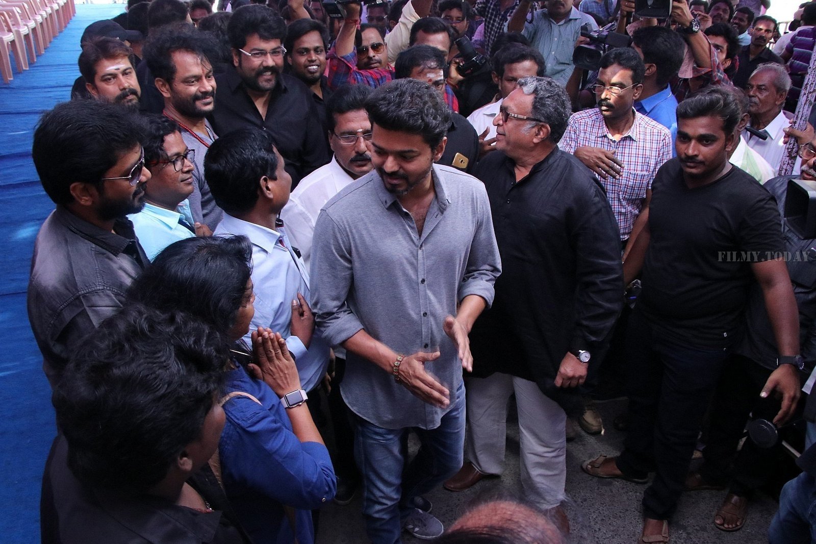 Vijay - Photos: Tamil Film Industry's protest against Sterlite and Cauvery Issue | Picture 1575903