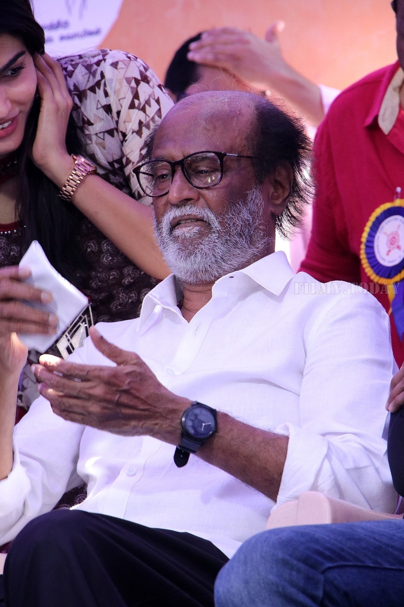 Rajinikanth - Photos: Tamil Film Industry's protest against Sterlite and Cauvery Issue | Picture 1576074