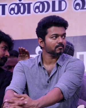 Vijay - Photos: Tamil Film Industry's protest against Sterlite and Cauvery Issue | Picture 1576090