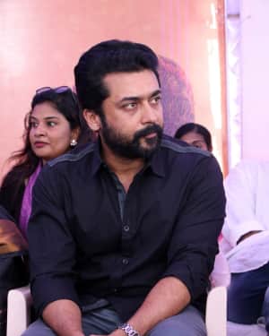 Suriya - Photos: Tamil Film Industry's protest against Sterlite and Cauvery Issue