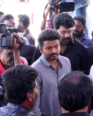 Vijay - Photos: Tamil Film Industry's protest against Sterlite and Cauvery Issue | Picture 1575899