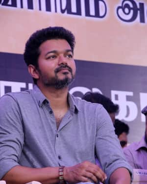 Vijay - Photos: Tamil Film Industry's protest against Sterlite and Cauvery Issue | Picture 1576020