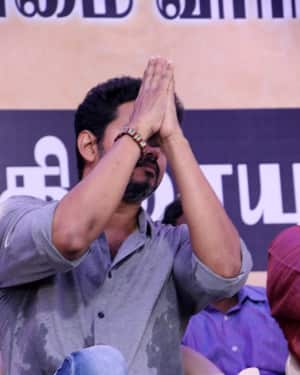 Vijay - Photos: Tamil Film Industry's protest against Sterlite and Cauvery Issue | Picture 1575952