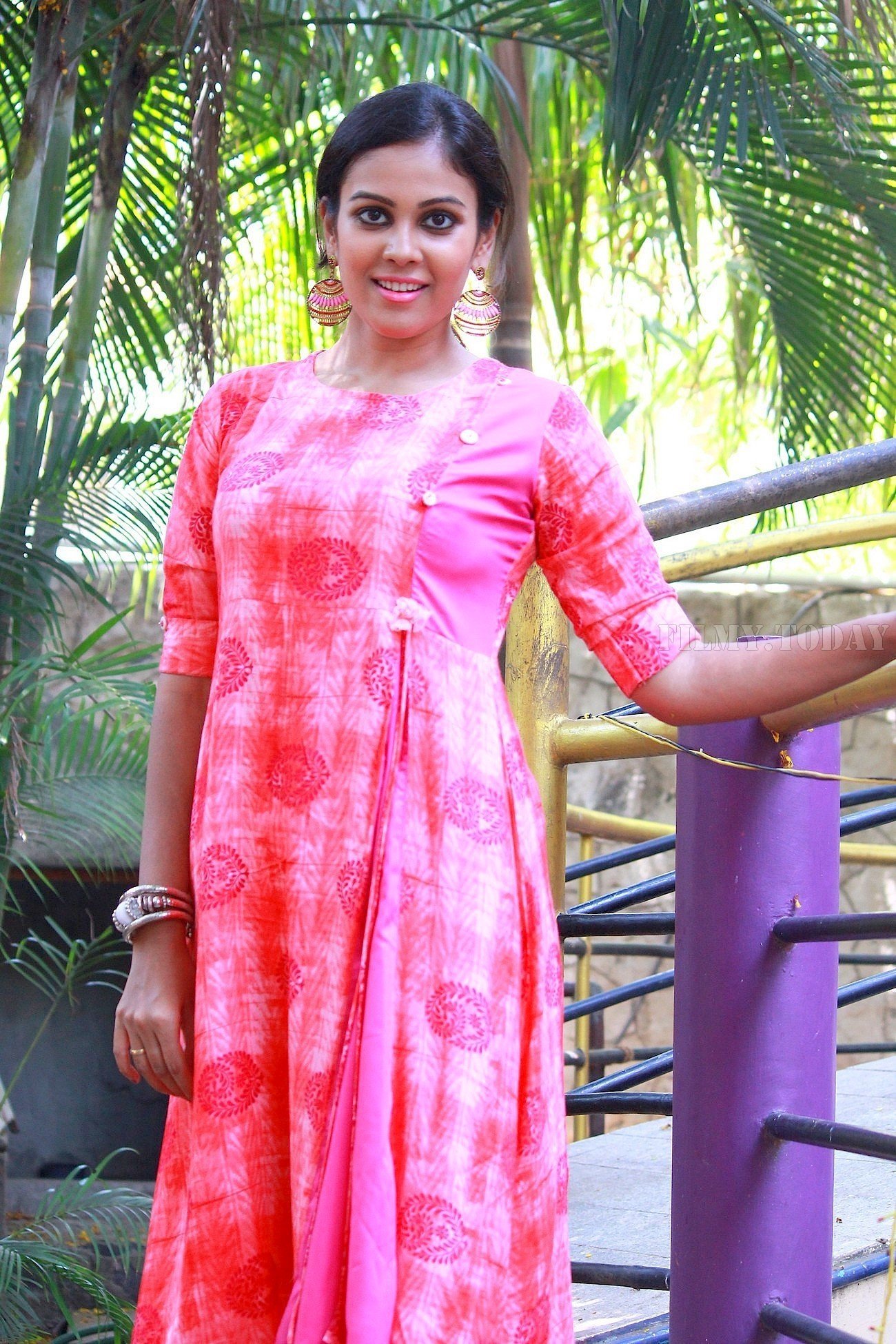Actress Chandini Tamilarasan Stills at Aila Movie Pooja | Picture 1579749