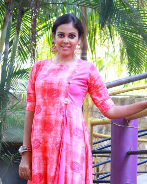 Actress Chandini Tamilarasan Stills at Aila Movie Pooja | Picture 1579749