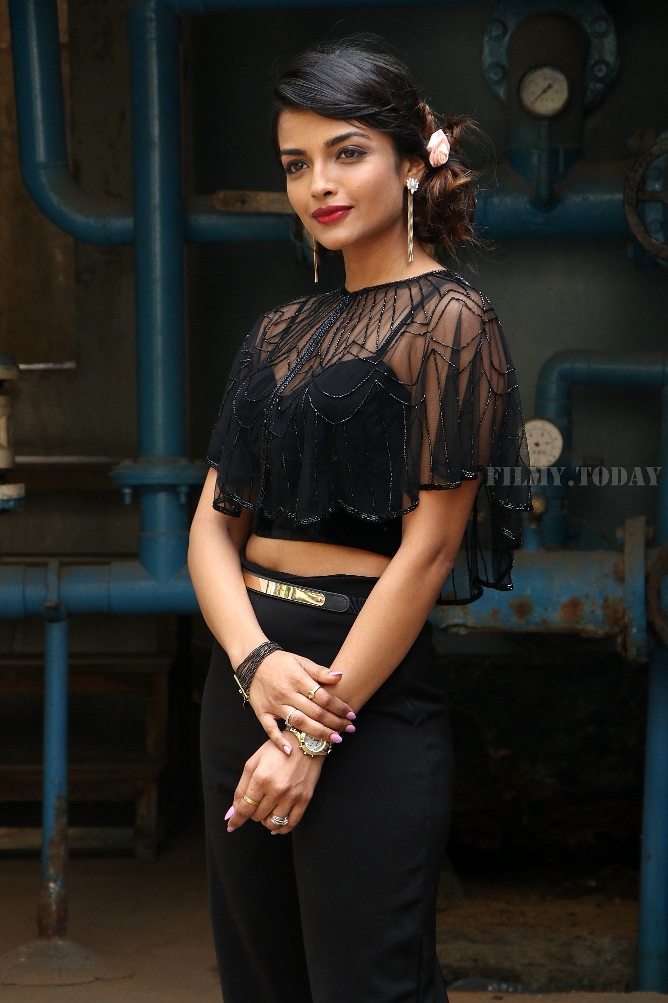 Actress Ashna Zaveri at Nagesh Thiraiyarangam Press Meet Photos | Picture 1564997