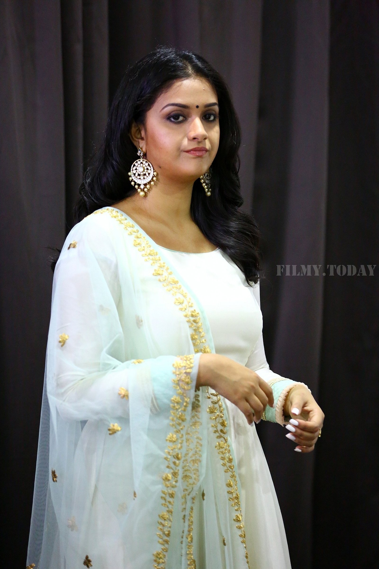 Actress Keerthi Suresh Photos during Thaana Serndha Koottam Promotions | Picture 1556745