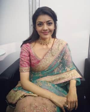 Photos: Actress Kajal Aggarwal for Natchathira Vizha 2018
