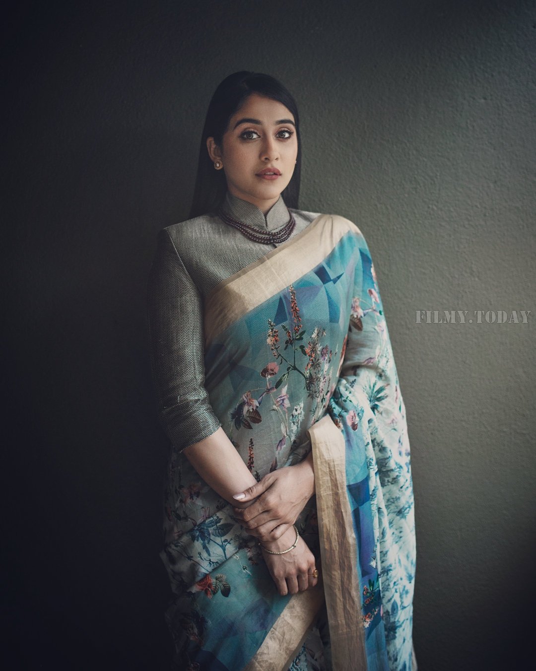 Photos: Regina Cassandra in a Saree for a TV interview in chennai | Picture 1557700