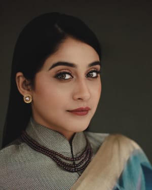 Photos: Regina Cassandra in a Saree for a TV interview in chennai | Picture 1557955