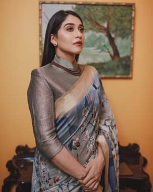 Photos: Regina Cassandra in a Saree for a TV interview in chennai | Picture 1557959