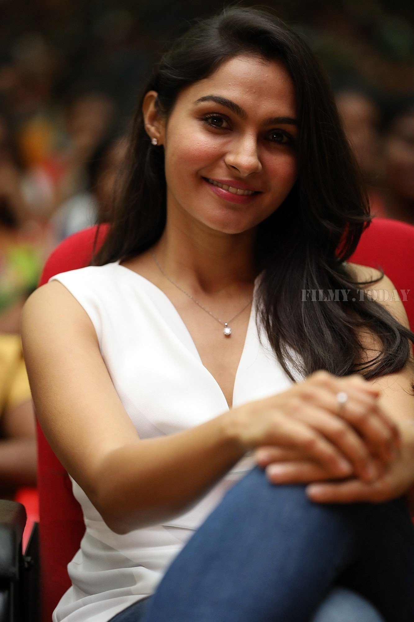 Actress Andrea Jeremiah Stills at Women’s Day Celebrations at Jeppiaar Engineering College | Picture 1570667