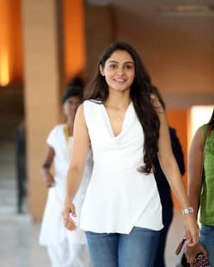 Actress Andrea Jeremiah Stills at Women’s Day Celebrations at Jeppiaar Engineering College | Picture 1570665