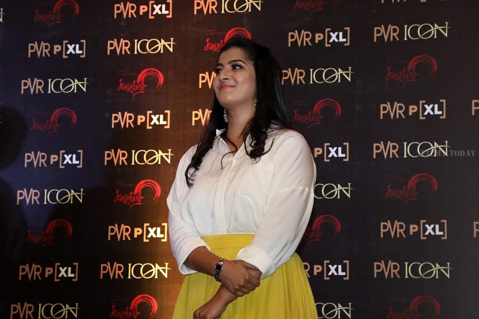 Varalaxmi Sarathkumar - Sandakozhi 2 Celebrity Show with PVR Icon Opening Photos | Picture 1607073