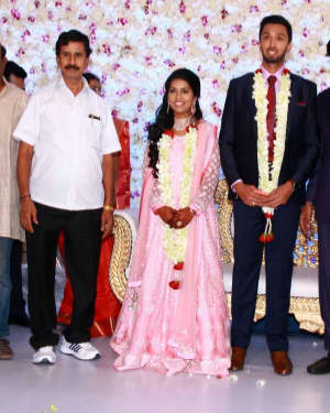 Mano Bala's Son Harish - Priya Wedding Reception Photos