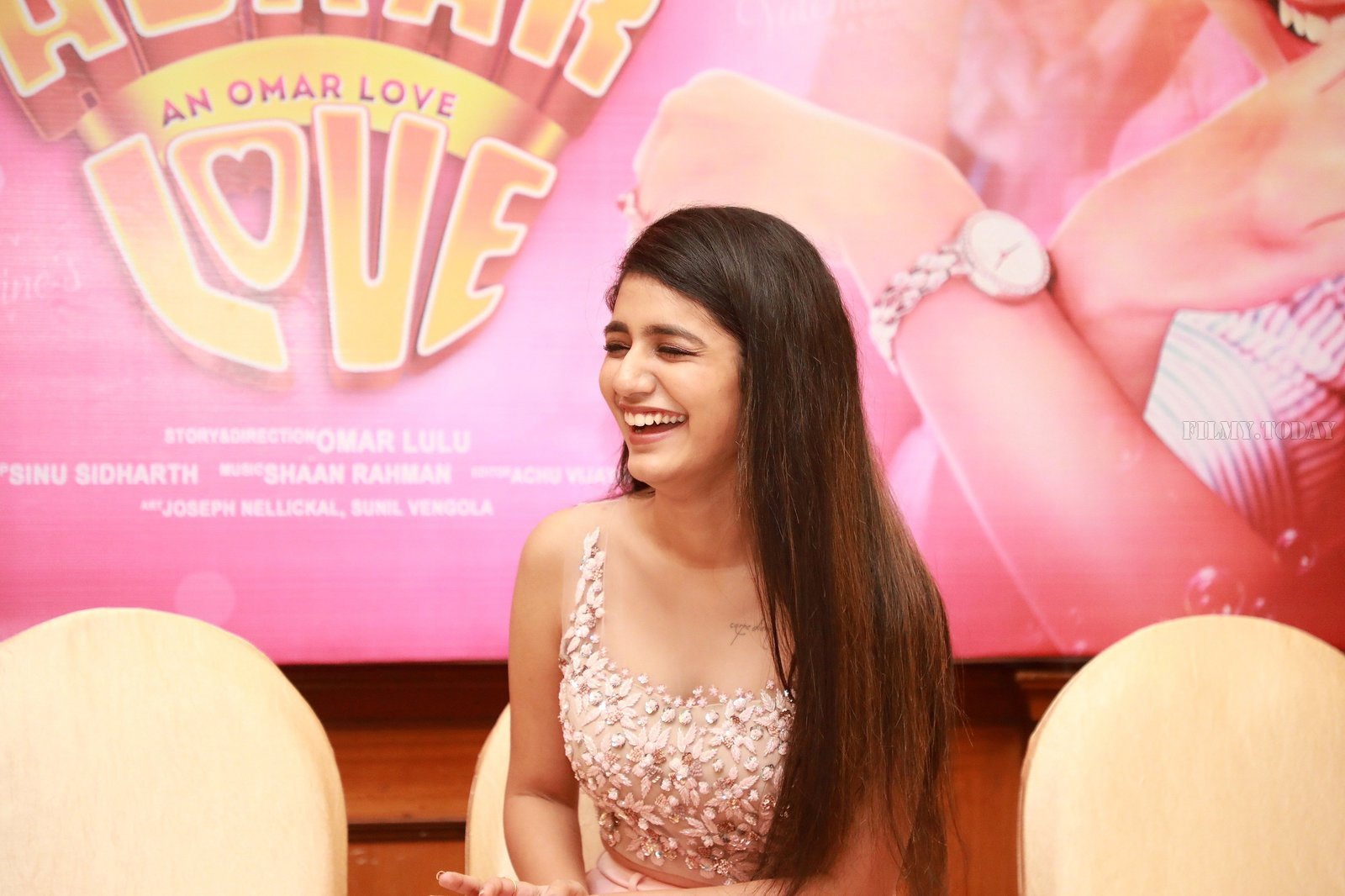 Priya Prakash Varrier - Oru Adaar Love Movie Press Meet Photos | Picture 1622539