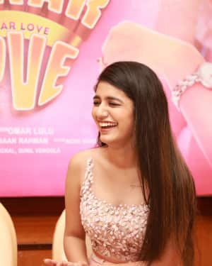 Priya Prakash Varrier - Oru Adaar Love Movie Press Meet Photos