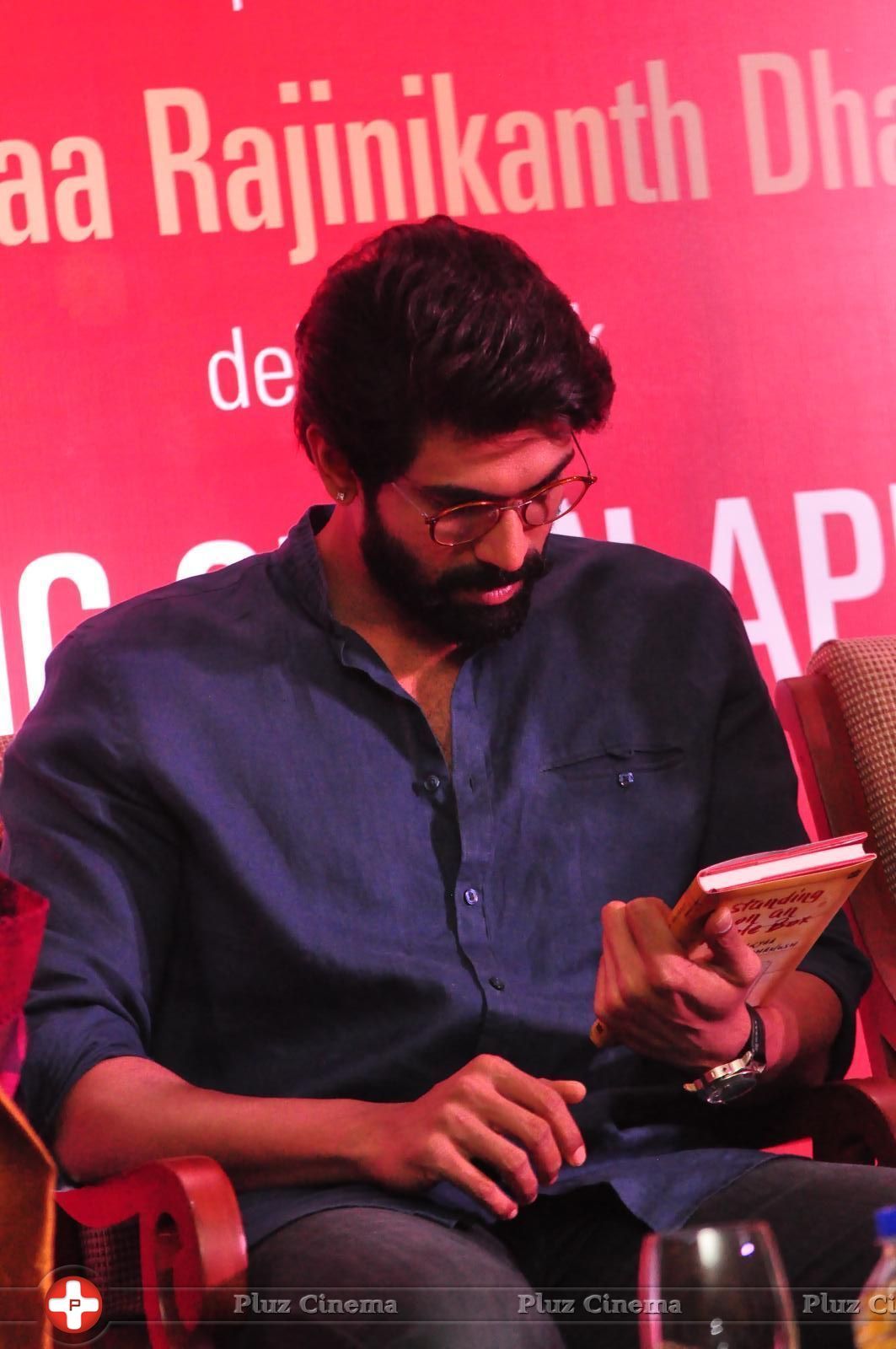 Rana Daggubati - Standing On An Apple Box Book Launch In Hyderabad Photos | Picture 1450686