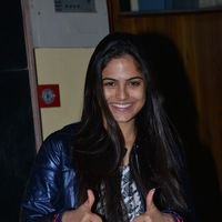 Naina Ganguly during Vangaveeti Movie Team Visits Devi Theater Photos | Picture 1453140