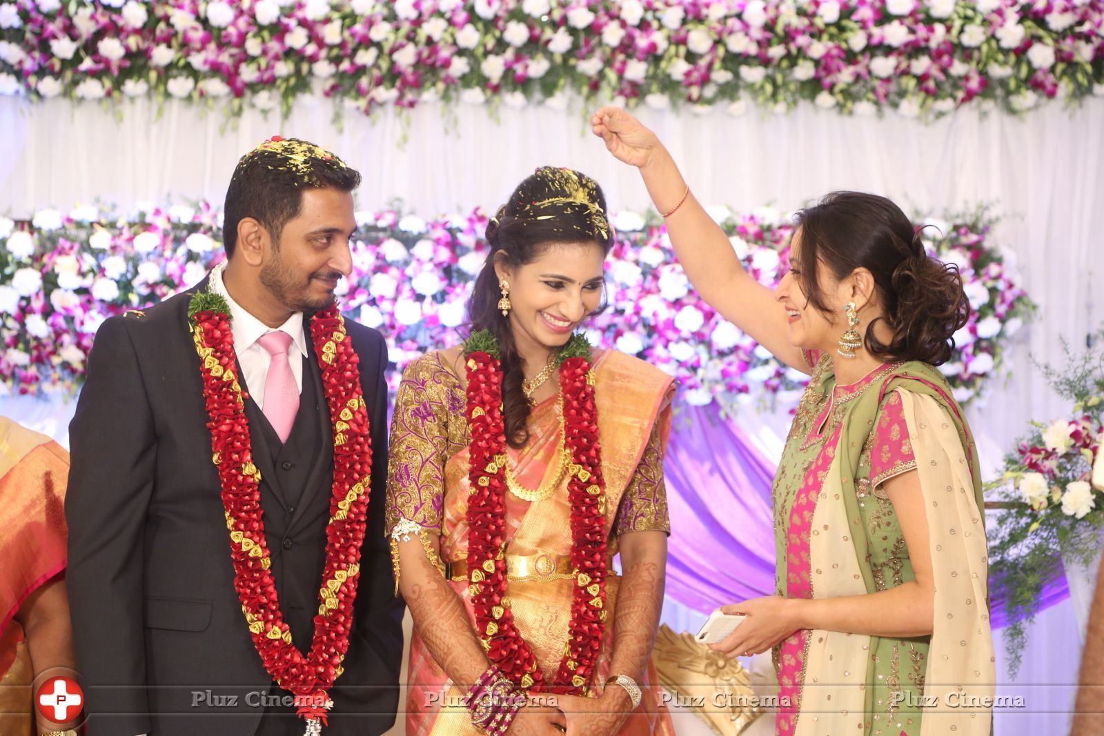 Wedding Reception of Jayalakshmi and Vinay Kumar Chowdhary at FNCC Photos | Picture 1454307
