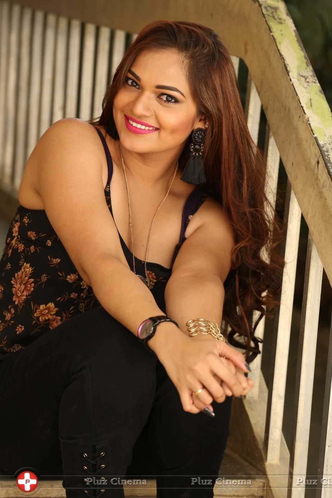 Aswini Poses in Black Dress Photos | Picture 1456001