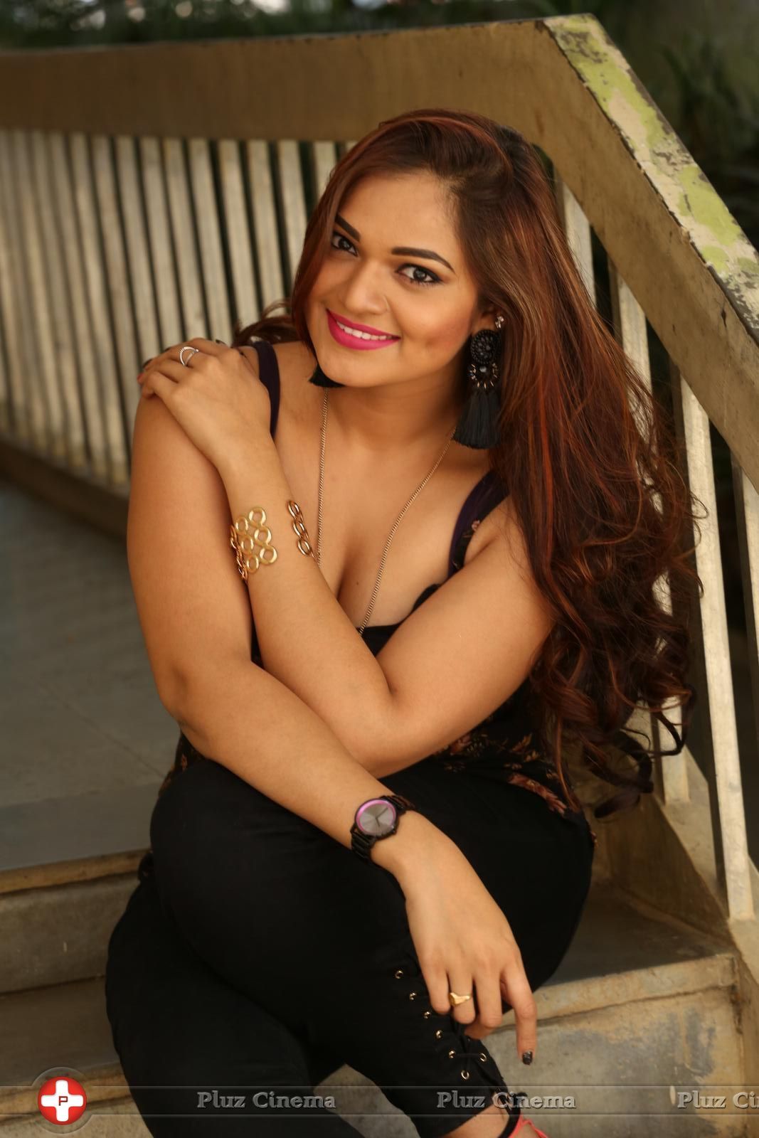 Aswini Poses in Black Dress Photos | Picture 1455986