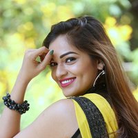Actress Aswini Hot in Yellow Saree Photos | Picture 1491845