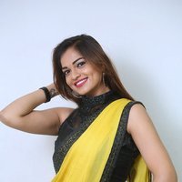 Actress Aswini Hot in Yellow Saree Photos | Picture 1491826
