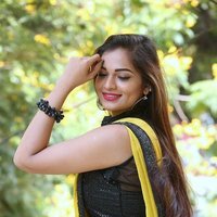 Actress Aswini Hot in Yellow Saree Photos | Picture 1491843
