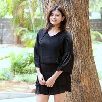 Actress Hebah Patel Hot at Angel Movie Teaser Launch Photos | Picture 1494222