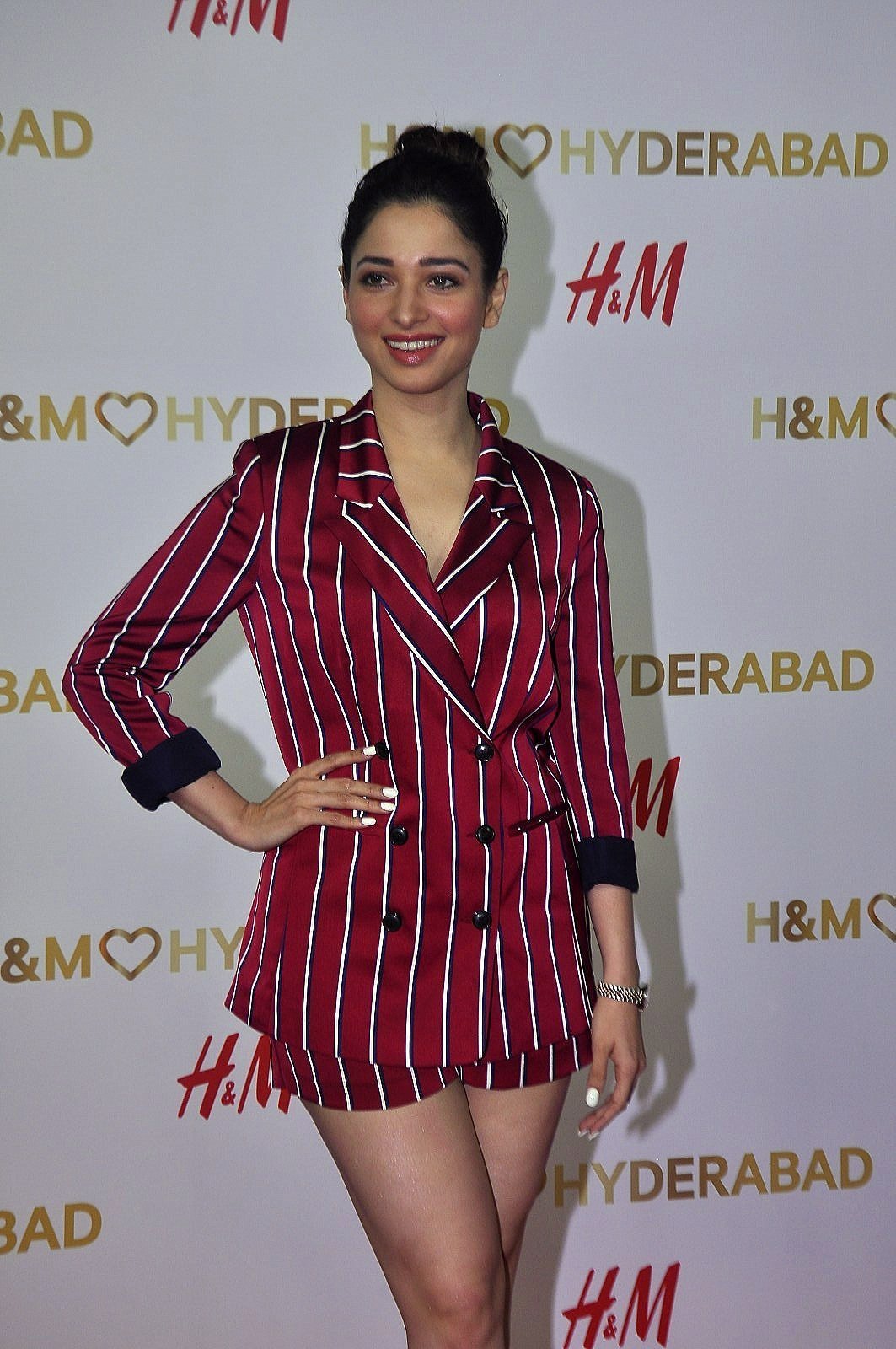 Actress Tamanna at the red carpet of H&M VIP Party Photos | Picture 1494422