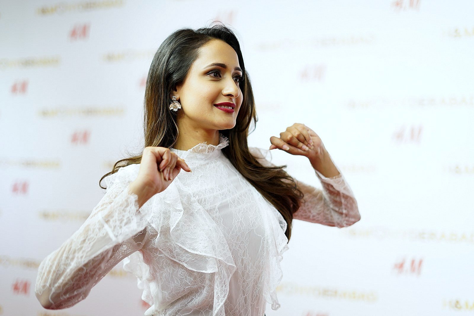 Pragya Jaiswal at the red carpet of H&M VIP Party Photos | Picture 1494551