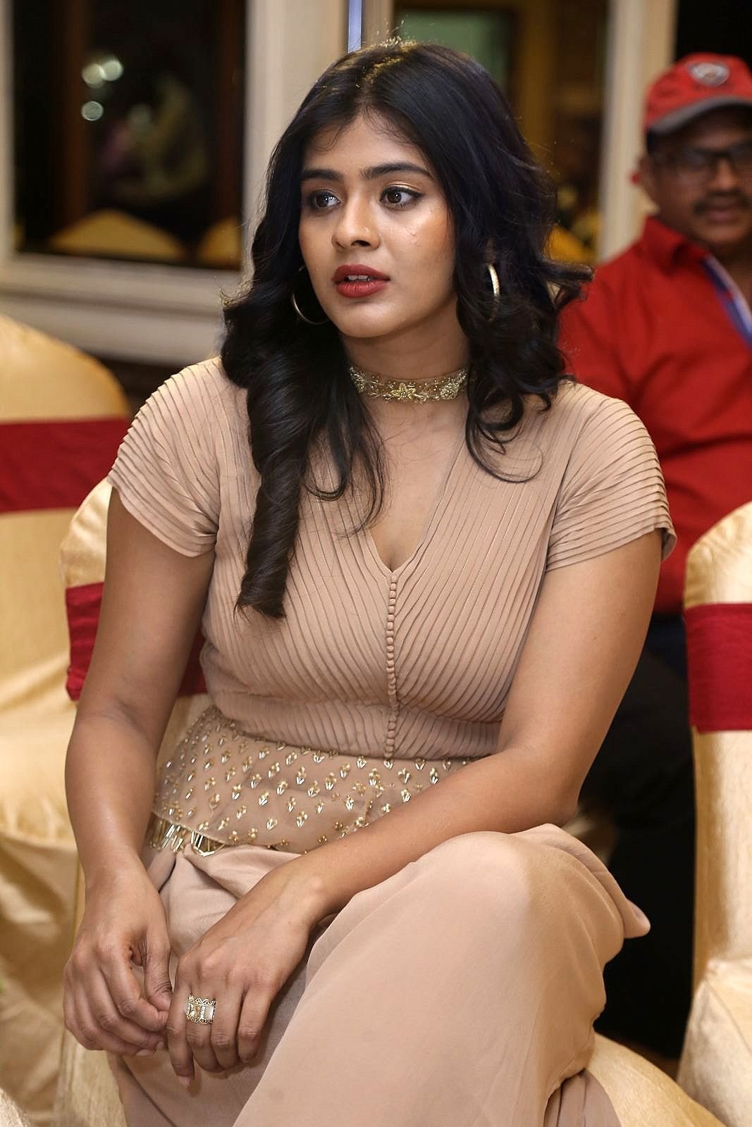 Heebah Patel at Santosham Awards 2017 Curtain Raiser Press Meet | Picture 1520853