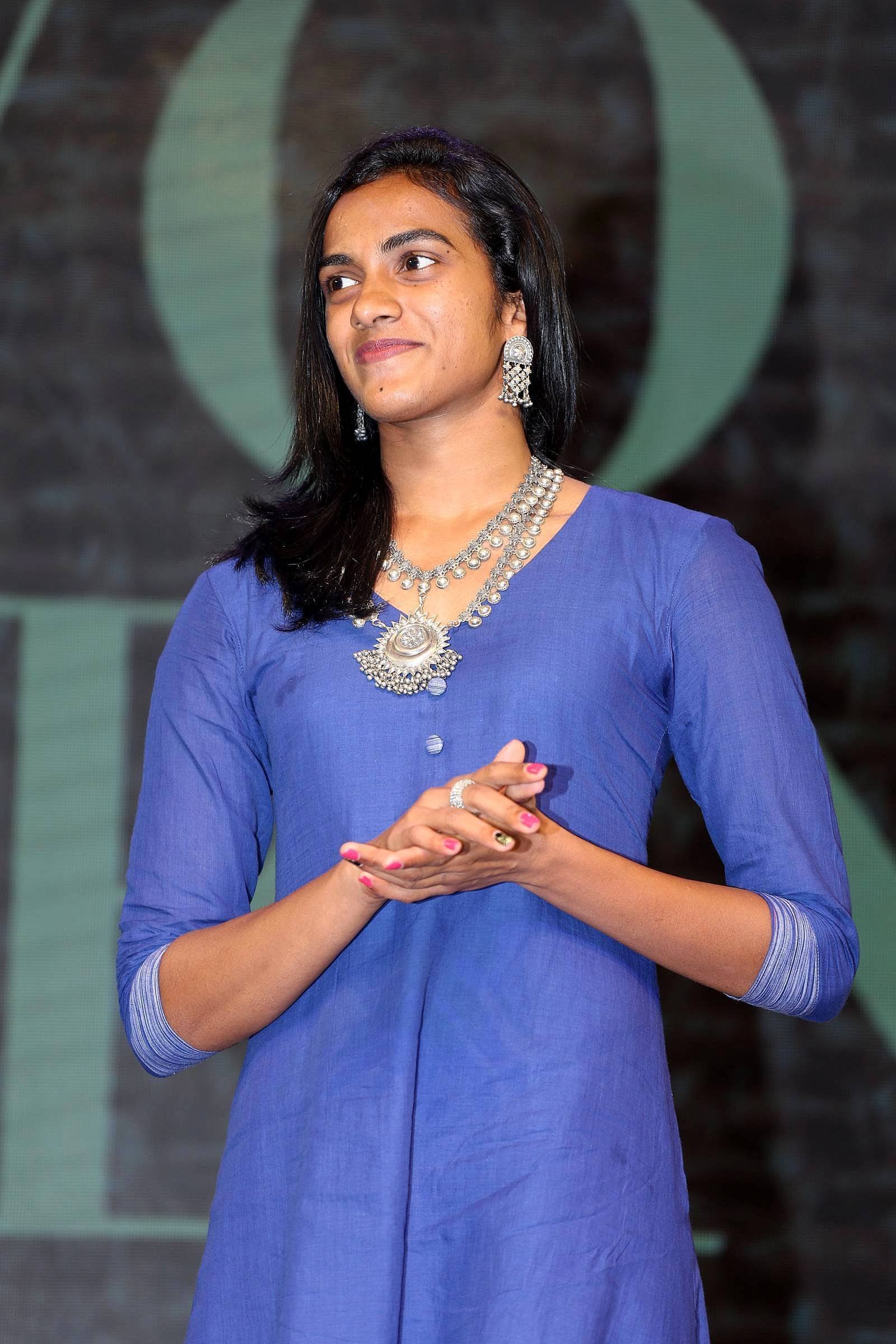 P. V. Sindhu - Celebrities at Woven 2017 Fashion Show Photos | Picture 1521475