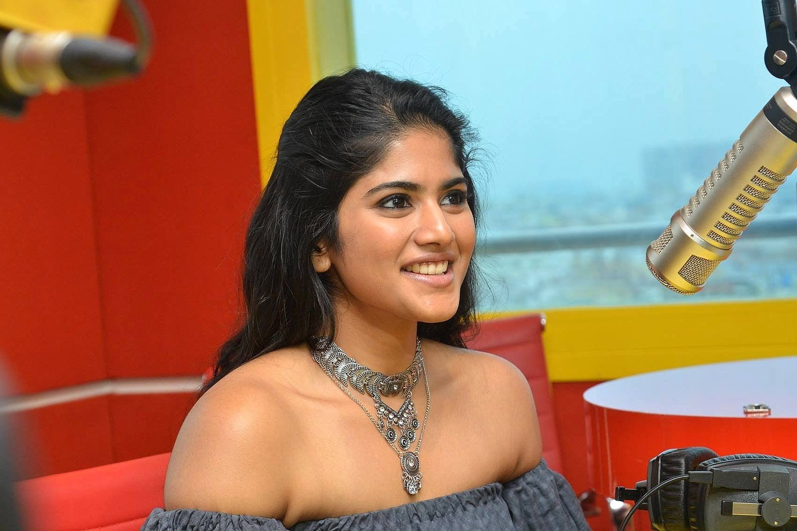 Megha Akash at Radio Mirchi for LIE Movie Promotions | Picture 1521397