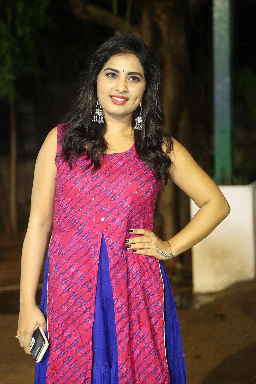 Actress Srushti Dange At Oy Ninne Audio Launch Photos | Picture 1522393