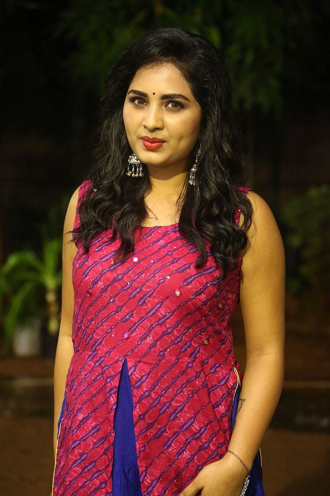 Actress Srushti Dange At Oy Ninne Audio Launch Photos | Picture 1522411