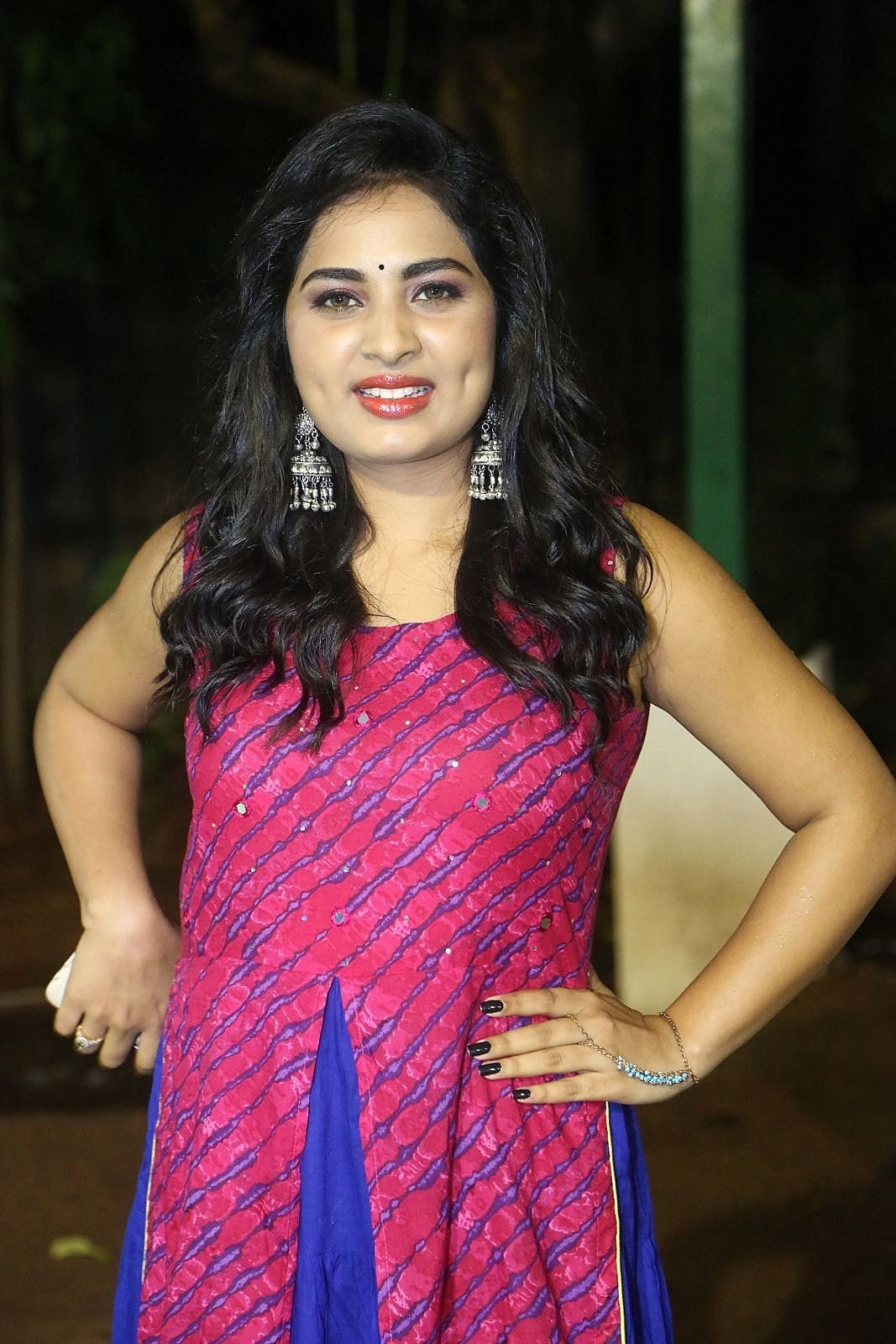 Actress Srushti Dange At Oy Ninne Audio Launch Photos | Picture 1522404