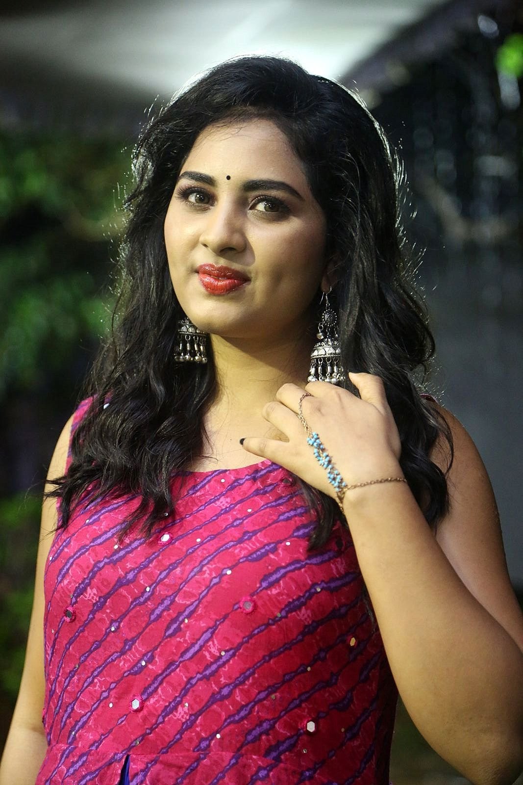 Actress Srushti Dange At Oy Ninne Audio Launch Photos | Picture 1522419