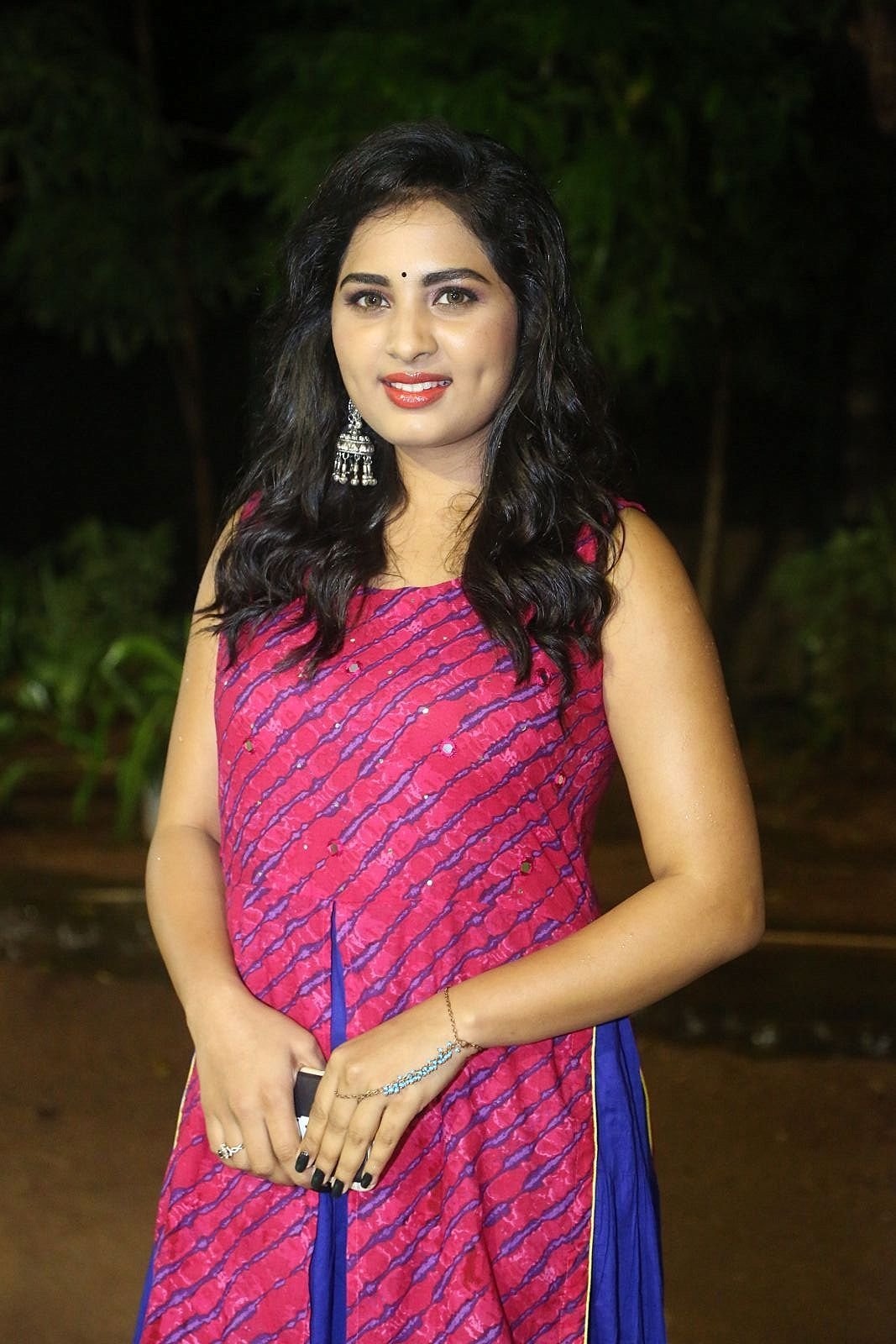Actress Srushti Dange At Oy Ninne Audio Launch Photos | Picture 1522408