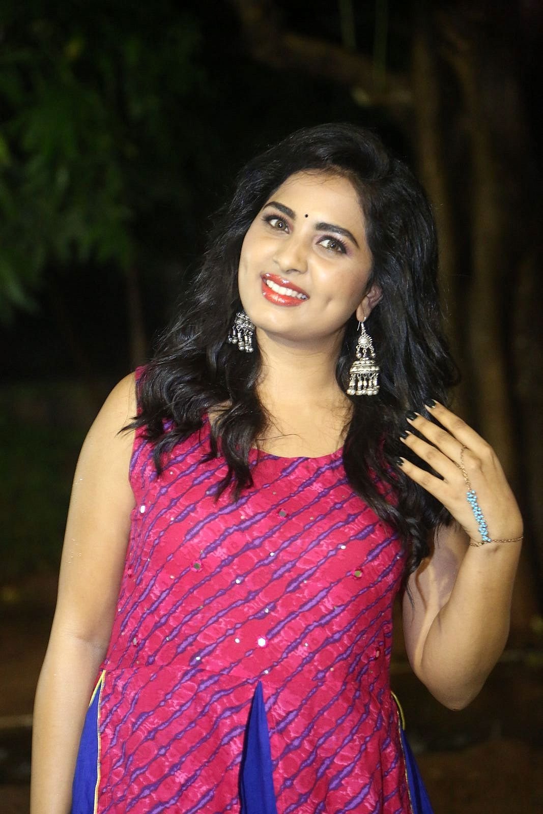 Actress Srushti Dange At Oy Ninne Audio Launch Photos | Picture 1522399