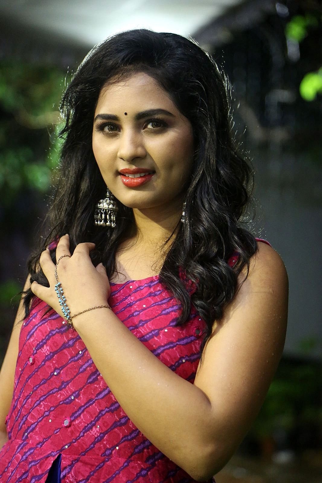 Actress Srushti Dange At Oy Ninne Audio Launch Photos | Picture 1522415