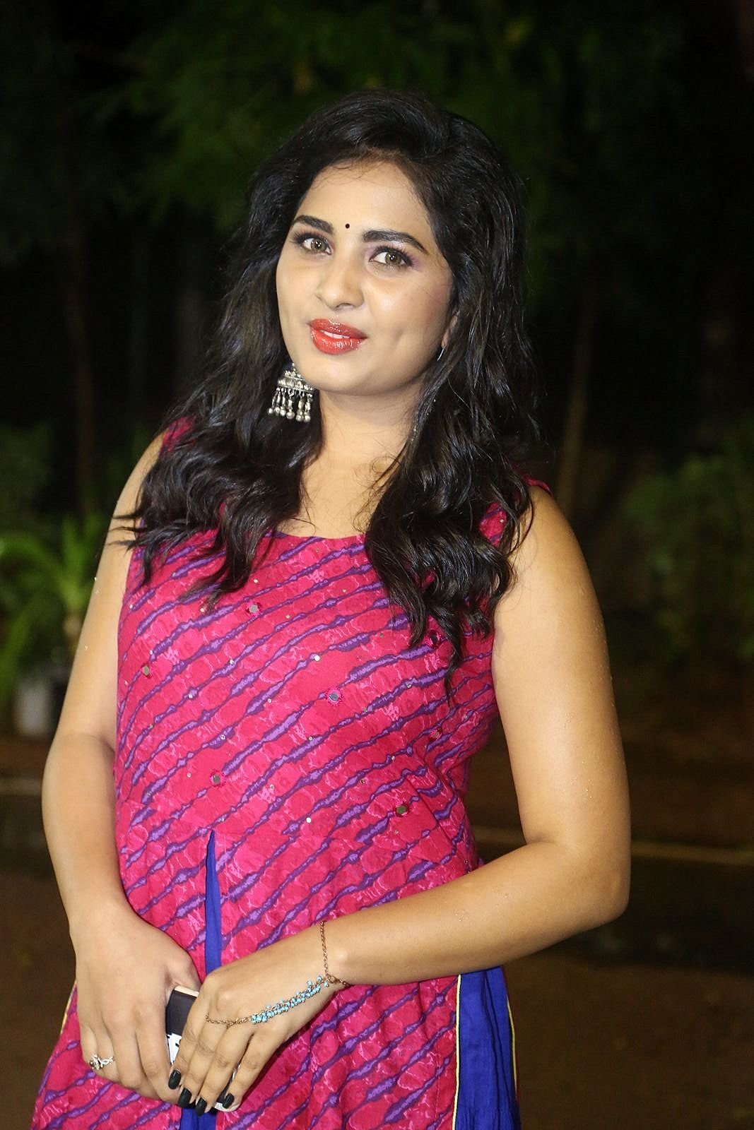 Actress Srushti Dange At Oy Ninne Audio Launch Photos | Picture 1522409
